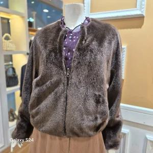 [BCBG]겨울26 리버시블 포우 퍼 자켓 B6D9F871
