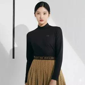 커터앤벅 여성 시그니처 더블웜 티셔츠 BK