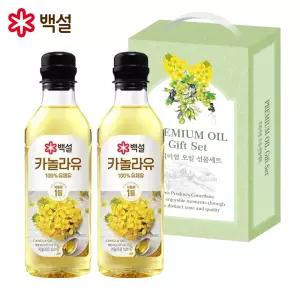 백설 프리미엄 카놀라유 2P 선물세트