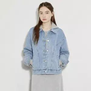 케네스레이디 후디 데님 자켓 EVJJKQD990
