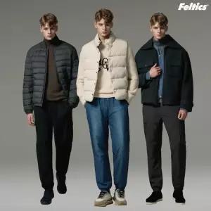 펠틱스 25FW 펠틱스 웜플렉스 패딩 기모 팬츠 3종 남성