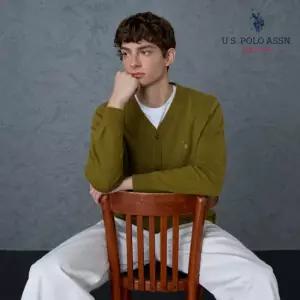 유에스피에이 [U.S POLO ASSN.] 26FW 메리노울100 가디건 1종 남성