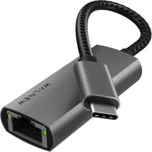 USB-C to Ethernet 어댑터 WALNEW USBC RJ45 Lan Gigabit Cat 네트워크 케이블 변환기 Type C Thunderbolt