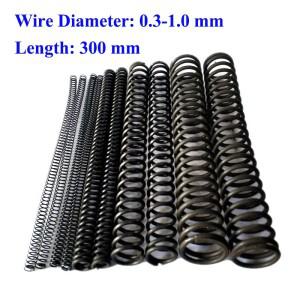 용수철 압축 Y자형 강력 스프링 문짝 핸들 와이어 직경 0.3-1mm 메탈 강철 리턴 길이 300