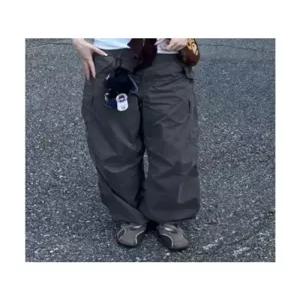 후아유 WHO.A.U Wide Cotton Nylon Cargo Pants U WHTAG3811U 245664