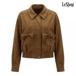 르샵 정상가 159000원 | 스웨이드 밑단 밴딩 집업 자켓 DQ3JK002A 466470