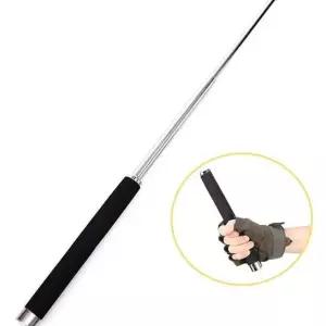 휴대용 호신용품 삼단봉 24.5-64.5cm 3단 탄소강 진압봉 호신봉 제압봉 TFF79F2