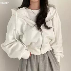 메이킹디자인포유외투 잠바 간절기 자켓 후드 크롭 후드집업 여성 봄 아우터 오버핏 겉옷 가을 봄점퍼