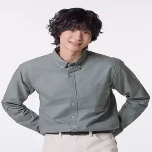 남성 옥스포드 버튼다운 셔츠_MSG2WC1911