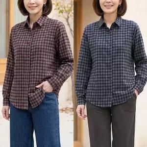 [Rosemom]세울체크면기모셔츠_P439437997