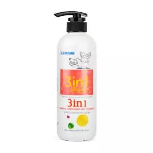 (정품) 포켄스 3i1 강아지 샴푸린스 550ml