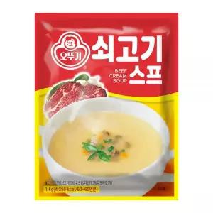 [대용량 업소용] 오뚜기 쇠고기스프 1kg, 1개