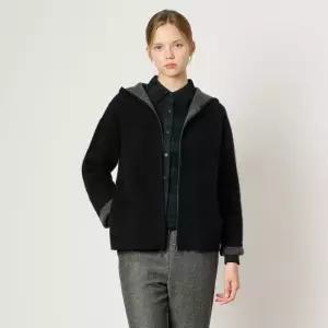 BCBG 라쿤 캐시 후드 JP B4WAK115