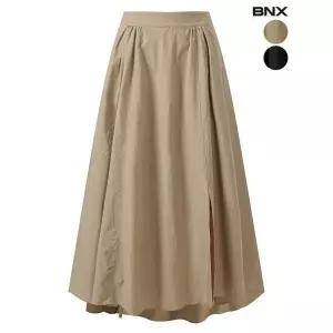BNX 비엔엑스핀턱 뒷밴딩 플리츠 스커트