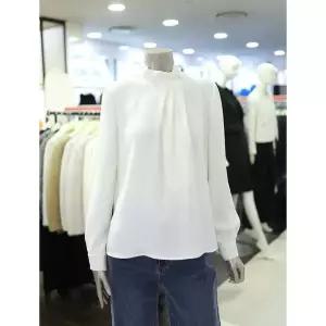 [꼼빠니아] 사이드 타이 블라우스 CAFW0WRB140
