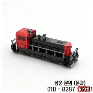 721피스 GE 70톤 스위처 맞춤형 빌딩  CN 철도 셔팅 기관차 모델 교육용 조립 장난감 수집가용