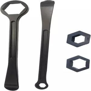 GWH 오토바이 타이어 철제 공구 키트 레버 육각 렌치 스패너 헤드 교체용 0mm 0.87 06 0.5 0.39 26 EXC SX
