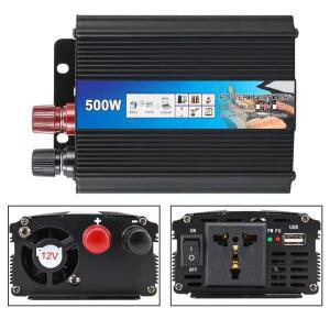 차량용 전원 인버터 보정 코드 웨이브 12V 24V 변환 110V 500W