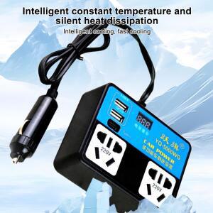 DC 12V 110V로 변환 220V로 자동차 인버터 충전기  소재  빠른 USB