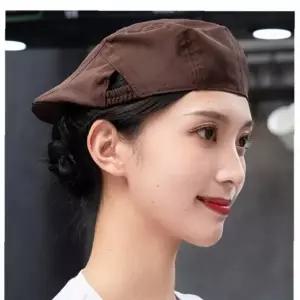 가능 바리스타 모자 남녀공용 헌팅캡 조절 카페 베이커리 서빙
