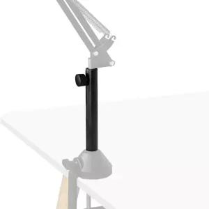 크리에이터용 GEEKRIA 마이크 붐 암 연장 튜브 스탠드 라이저 어댑터 16CM 알루미늄 합금 높이 조절