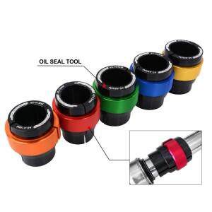 오토바이 40-50MM 프론트 포크 오일 씰 드라이버 도구 가이드 슬리브 렌치 KTM 혼다 야마하 더트 바이크 부