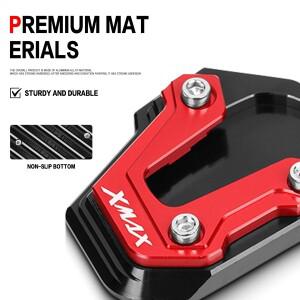 야마하 XMAX300 XMAX250 2017-2026 XMAX 250/300 CNC 오토바이 풋 사이드 스탠드 확장 플레이트 확대 페달