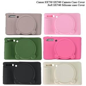 캐논 파워샷 SX730 고무 카메라 케이스 커버 스킨용 소프트 실리콘 가방