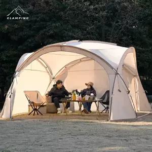 글램핑 대형 돔쉘터 라운지 전실 무광 둥근 돔텐트 전용