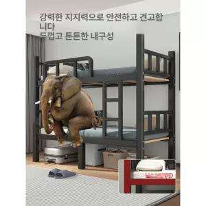 철제 이층 침대 매트리스 게스트하우스 복층 기숙사