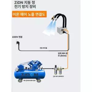 먼지불기 자동 중장비 전동구리스건 산업용 윤활유 주입기