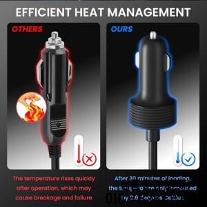 스타링크 미니용 3IN1 차량용 전원 코드 시가 라이터 12V 48V 플러그 앤 플레이 자동차 RV 보트용 3M / 케