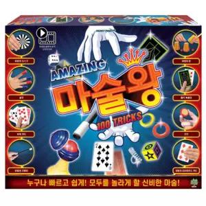 어린이 마술왕 마술도구 동영상 설명서 세트 장난감 선물용 파티공연 장기자랑