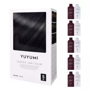 새치 블랙 다크브라운 내츄럴브라운 염색샴푸 1박스 30ml 5회분 흰머리염색 집에서 셀프