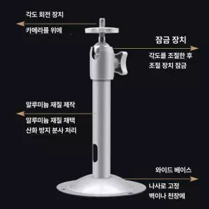 알루미늄 합금 두꺼운 접이식 선반 각도 브래킷 샤프트