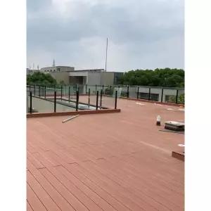 플라스틱 목재 외부 방부목 테라스 원형 내부 마당 와셔