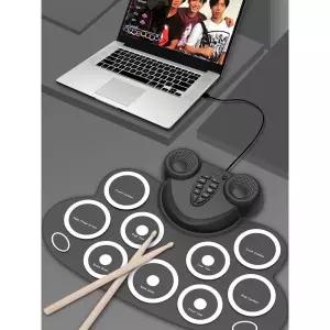 전자드럼패드 미니 초보자 스피커 충전식 초보 입문용