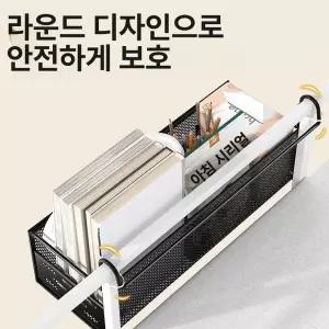 침대 옆걸이 수납 기숙사 침실 이층 패브릭 티슈 잡지