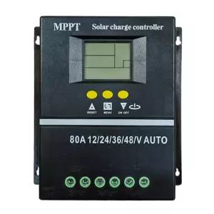 태양광 충전 컨트롤러 60A 80A 100A 배터리 시스템 솔라 MPPT