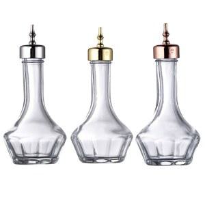 코르크마개 30ML50ML 투명 유리 비터스 스파우트 코르크 상단