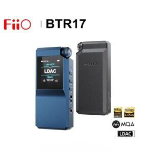 이동식앰프 스피커 FIIO BTR17 하이 MQA 블루투스 HIFI 레졸루션 출력 헤드폰 4MM DAC AMP LDAC AAA DSD256 5MM 밸런스드 USB THX