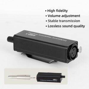 이동식앰프 스피커 휴대용 헤드폰 변환기 오디오 거치대 HIFI 걸게 걸이 XLR 클립 5MM 미니