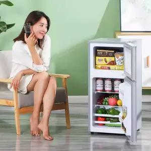 작은냉장고 원룸냉장고 미니 저소음 자취 가정용 투도어