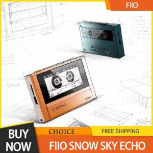 FiiO SNOW SKY ECHO MP3 케이스 43198 레트로 SBC 휴대용 음악 플레이어 블루투스 듀얼 금속 무선