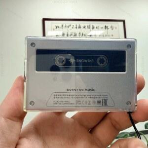 FiiO SNOWSKY ECHO 블루투스 레트로 휴대용 HIFI 미니 선물용 MP3 워크맨 음악 플레이어 무손실