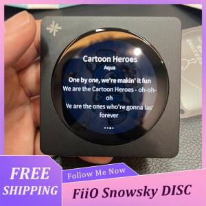 FiiO 피오 스노우스카이 디스크 와이파이 USB 플레이어 블루투스5 SPDIF 음악 휴대용 오디오 음질 MP3 하이레스 하이파이