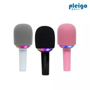 플레이고 P154 휴대용 무선 컬러풀 LED 블루투스 휴대용 에코 마이크