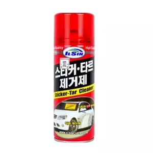 (IS) 일신 스티커 타르 제거제 420ml끈적임제 새똥클리너 주차 상표자국 차량