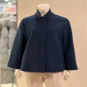 [세이브존] 벨리시앙_노원점 울 블렌드 니트 하이넥 재킷 JK2102