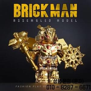뜨거운 벽돌 남자 변압기 조립 키트 모델 Optimus Prime Bumblebee 액션 피규어 골드 에디션 변형 자동차